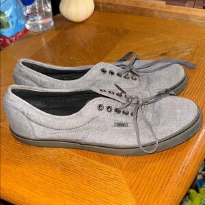 Vans Charcoal Lace-Up Sneakers